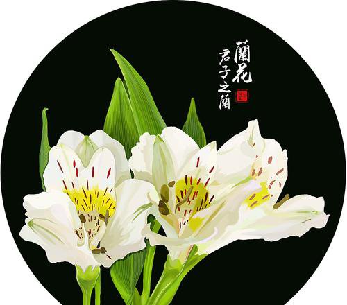 four seasons flowers chinese traditional painting