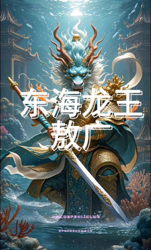 Ao Guang East Sea Dragon King Dragon Palace 敖广 东海龙王 illustration